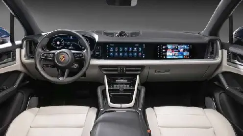 Porsche yenilənmiş Cayenne modelinin interyerini göstərib